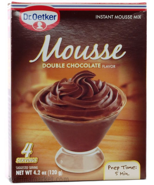 DR. OETKER DOUBLE CHOCOLATE MOUSSE MIX