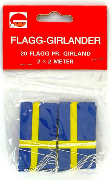 SWEDISH FLAG GARLAND