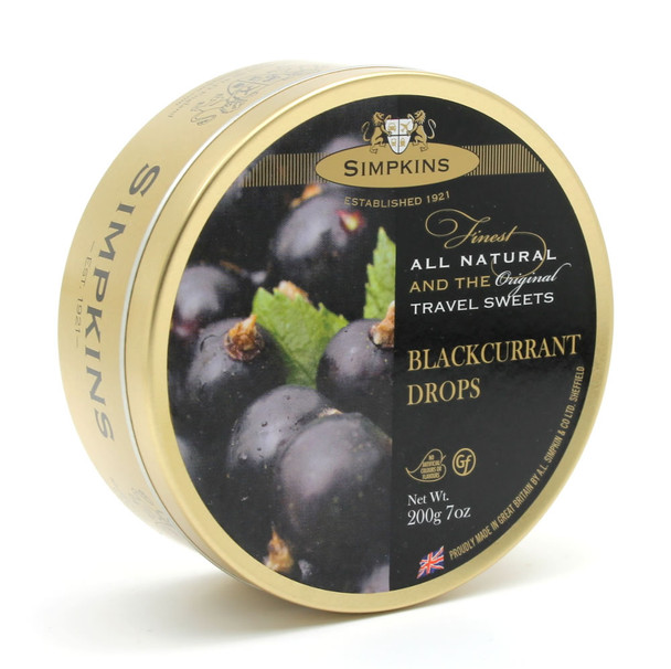 SIMPKINS BLACKCURRANT DROPS 200g