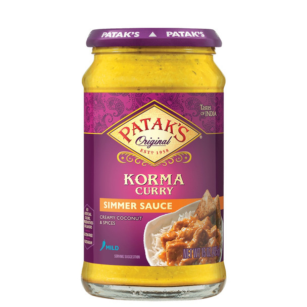 PATAK'S KORMA CURRY SAUCE 425g