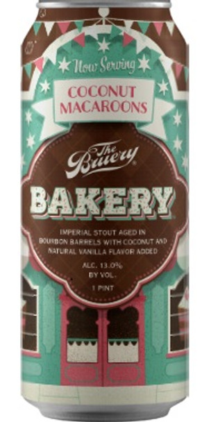 THE BRUERY BAKERY COCONUT MACAROONS IMPERIAL STOUT 16oz