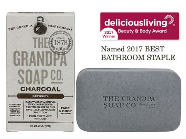 GRANDPA CHARCOAL SOAP: GRANDPA CHARCOAL SOAP