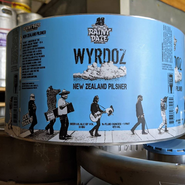 RAINY DAZE NZ WYRDOZ PILSNER 16oz