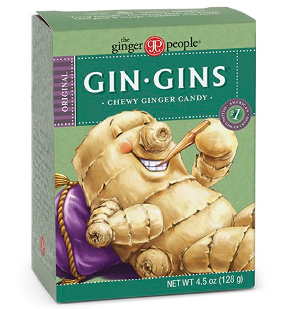 THE GINGER PEOPLE GIN GIN CHEWY GINGER CANDY