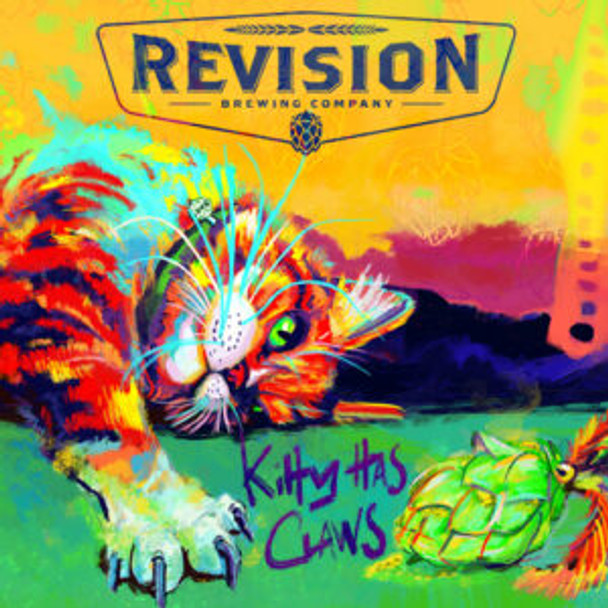 REVISION KITTY HAS CLAWS HAZY IPA 16oz