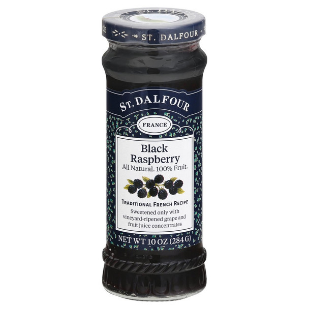 ST. DALFOUR BLACK RASPBERRY JAM 10oz