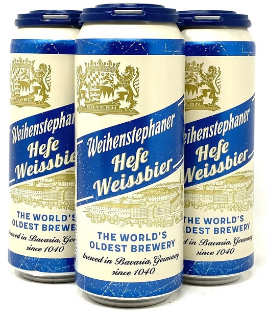 WEIHENSTEPHANER HEFE 16.9oz 4-PACK