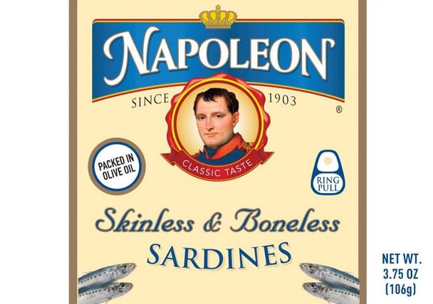 NAPOLEON SARDINES SKINLESS & BONELESS 