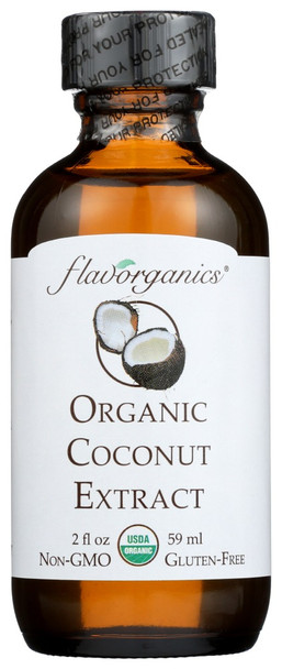 FLAVORGANICS ORGANIC COCONUT EXTRACT 2oz