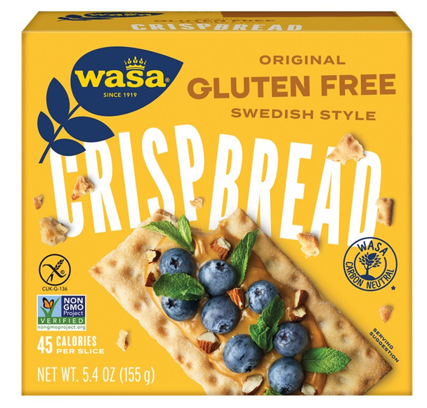 WASA GLUTEN FREE ORIGINAL CRISPBREAD 155g