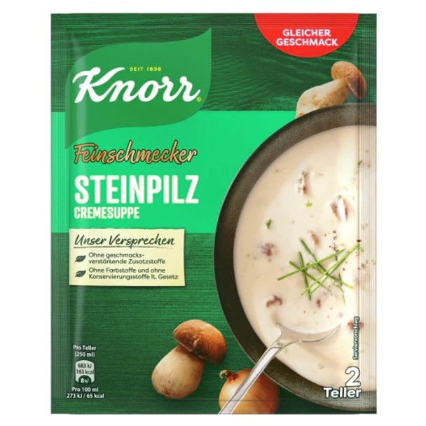 KNORR STEINPILS PORCINI MUSHROOM CREMESUPPE