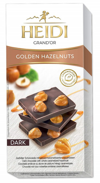 HEIDI GRAND'OR DARK CHOCOLATE & HAZELNUTS 100g