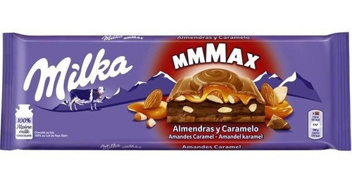 つき Milka MMMMax Mandel Karamell 300g MILKA MMMAX ALMOND CARAMEL | MARINA MARKET