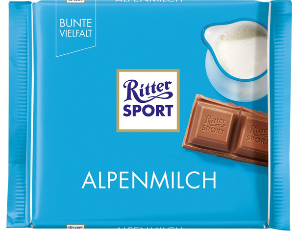 RITTER SPORT ALPINE MILK 100g