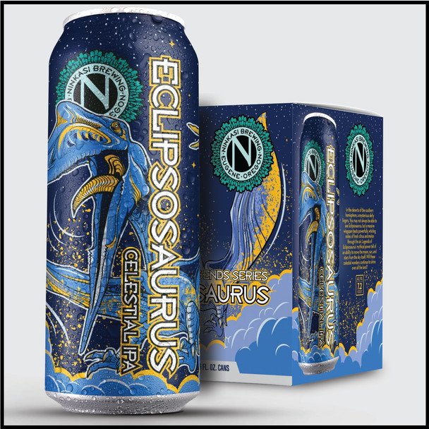 NINKASI ECLIPSOSAURUS CELESTIAL IPA 16oz 4-PACK