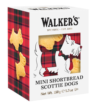 WALKERS MINI SCOTTIE DOG SHORTBREAD 3D BOX | MARINA MARKET