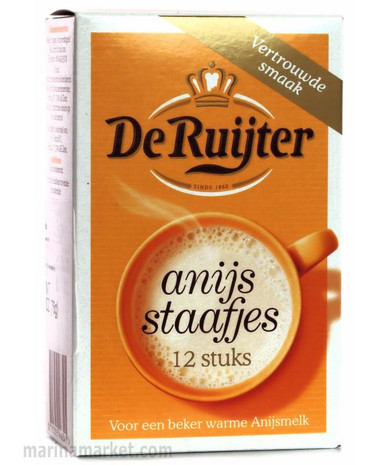 De Ruijter Anijs Staafjes 12pk Marina Market