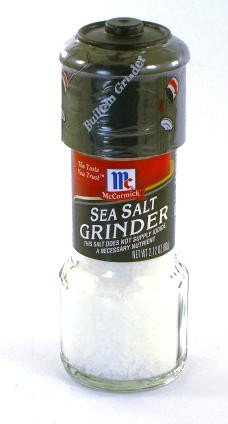 McCormick Sea Salt Grinder, 2.12 oz