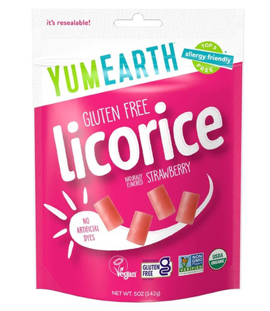 YUM EARTH ORGANIC GLUTEN-FREE STRAWBERRY LICORICE | MARINA MARKET
