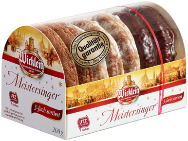 WICKLEIN TRIO NUREMBERG LEBKUCHEN 20% NUTS