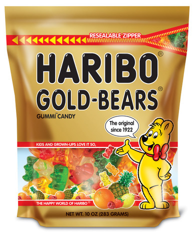 Haribo Fruit Gummi goldbears, 1000 g – Peppery Spot