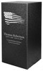 PERSONALIZED DL Custom Engraved USA USA Flag Cremation Urn Vault by Amaranthine Urns, made in the USA