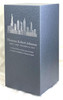 PERSONALIZED DL Custom Engraved City Scape Cremation Urn Vault by Amaranthine Urns, made in the USA
