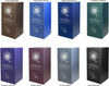 PERSONALIZED DL Custom Engraved Sunflower Cremation Urn Vault by Amaranthine Urns, made in the USA