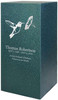 PERSONALIZED DL Custom Engraved Hummingbird Cremation Urn Vault by Amaranthine Urns, made in the USA