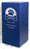 PERSONALIZED DL Custom Engraved Dog Badge Cremation Urn Vault by Amaranthine Urns, made in the USA