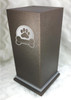 PERSONALIZED SE Custom Engraved Dog Badge Cremation Urn Vault by Amaranthine Urns, made in the USA