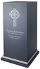 PERSONALIZED SE Custom Engraved Celtic Cross Cremation Urn Vault by Amaranthine Urns, made in the USA