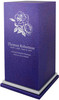 PERSONALIZED SE Custom Engraved Roses Cremation Urn Vault by Amaranthine Urns, made in the USA