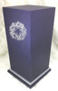 PERSONALIZED SE Custom Engraved Wreath Cremation Urn Vault by Amaranthine Urns, made in the USA