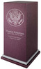 PERSONALIZED SE Custom Engraved The Great Seal (Eagle) Cremation Urn Vault by Amaranthine Urns, made in the USA