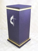 PERSONALIZED RG Custom Engraved Methodist Cross Cremation Urn Vault by Amaranthine Urns, made in the USA