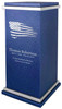 PERSONALIZED RG Custom Engraved United States of America USA Flag Cremation Urn Vault by Amaranthine Urns, made in the USA