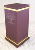 PERSONALIZED RG Custom Engraved Tree with Birds Cremation Urn Vault by Amaranthine Urns, made in the USA