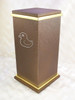 PERSONALIZED RG Custom Engraved Rubber Duck Cremation Urn Vault by Amaranthine Urns, made in the USA
