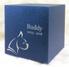 PERSONALIZED DL Custom Engraved Boxer Profile Cremation Urn Vault by Amaranthine Urns, made in the USA