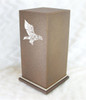 PERSONALIZED SE Custom Engraved Guardian Owl Cremation Urn Vault by Amaranthine Urns, made in the USA