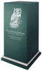PERSONALIZED SE Custom Engraved Owl Cremation Urn Vault by Amaranthine Urns, made in the USA