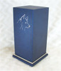 PERSONALIZED SE Custom Engraved Collie Cremation Urn Vault by Amaranthine Urns, made in the USA