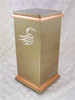 PERSONALIZED RG Custom Engraved Swan Cremation Urn Vault by Amaranthine Urns, made in the USA