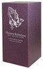 PERSONALIZED DL Custom Engraved Rosary Prayer Cremation Urn Vault by Amaranthine Urns, made in the USA