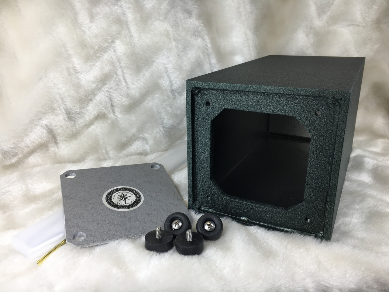 PERSONALIZED DL Custom Engraved USA Department of the Army Cremation Urn Vault by Amaranthine Urns, made in the USA