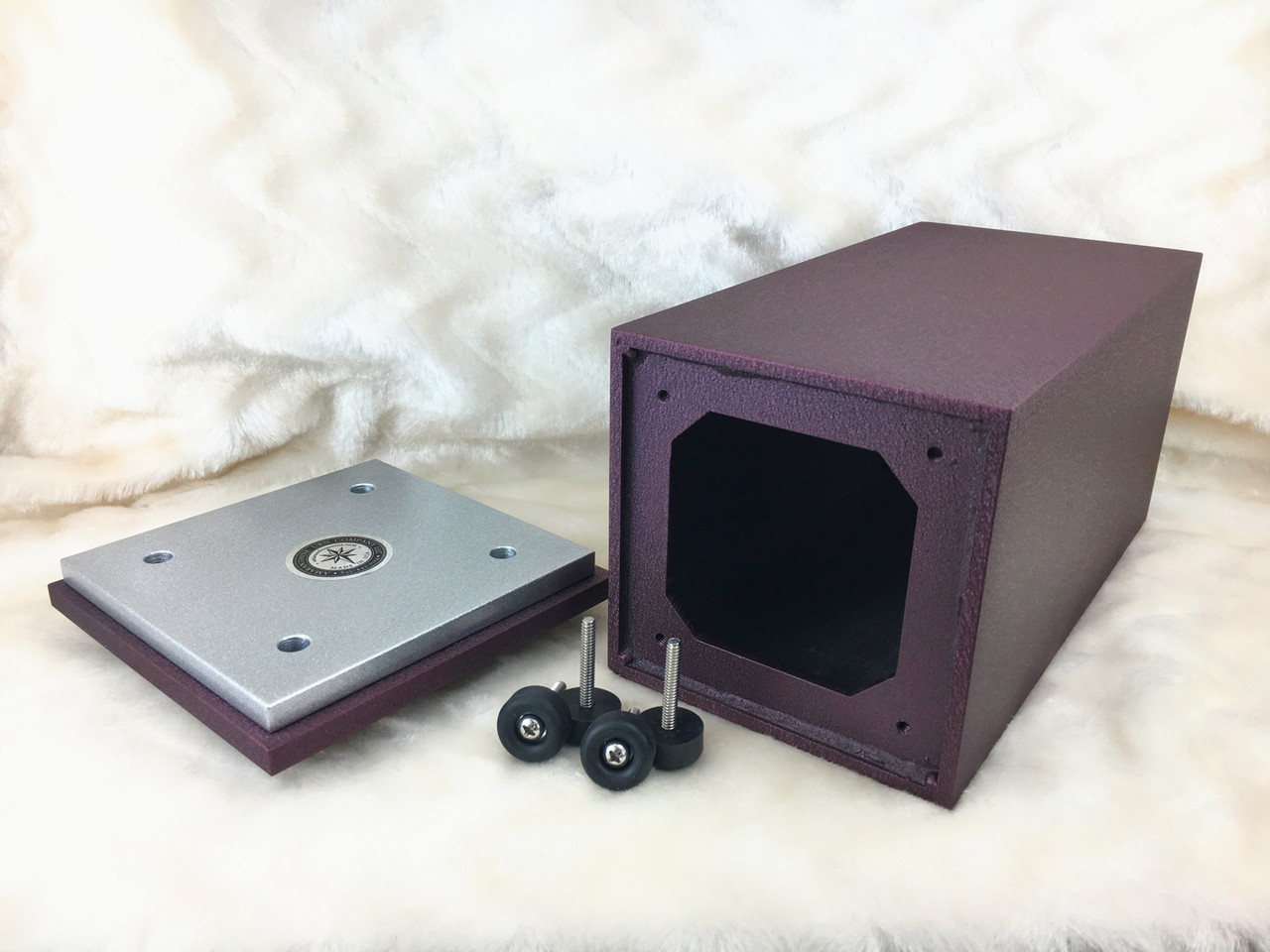 PERSONALIZED SE Custom Engraved Footprints Cremation Urn Vault by Amaranthine Urns, made in the USA