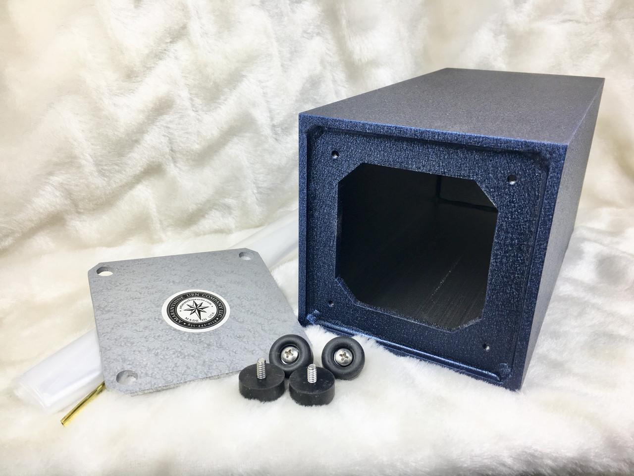 PERSONALIZED DL Custom Engraved Cockatoo Cremation Urn Vault by Amaranthine Urns, made in the USA