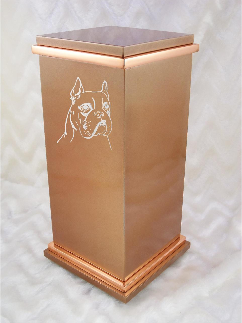 boxer cremation urn