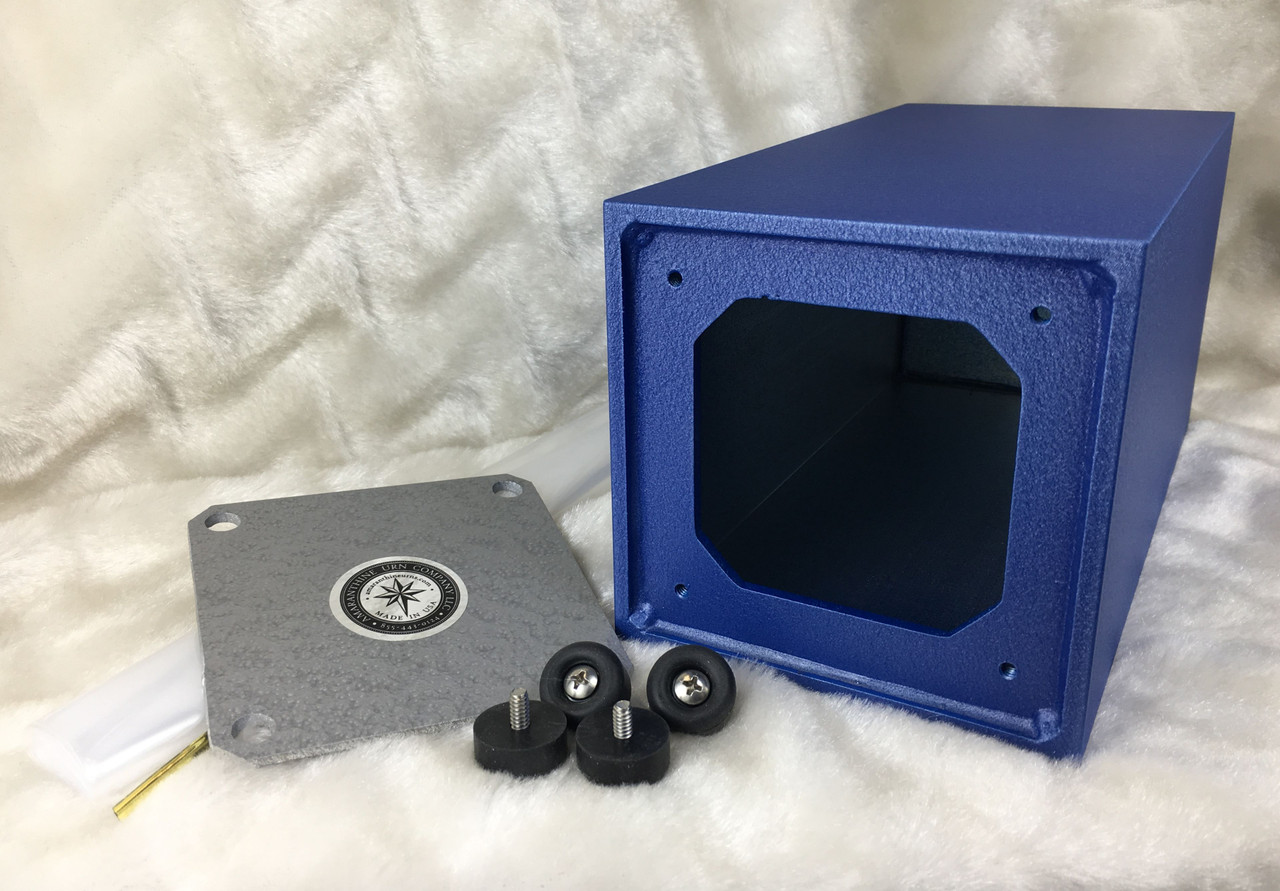 PERSONALIZED DL Custom Engraved Skiing Cremation Urn Vault by Amaranthine Urns, made in the USA